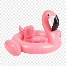 Flamingo Swimming Inflatable Pool Buoy Ring PNG