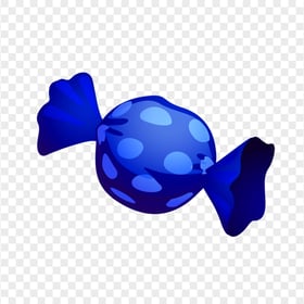FREE Blue Candy Illustration Cartoon PNG