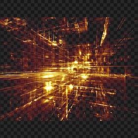 HD Yellow Light Lines City Traffic Abstract PNG