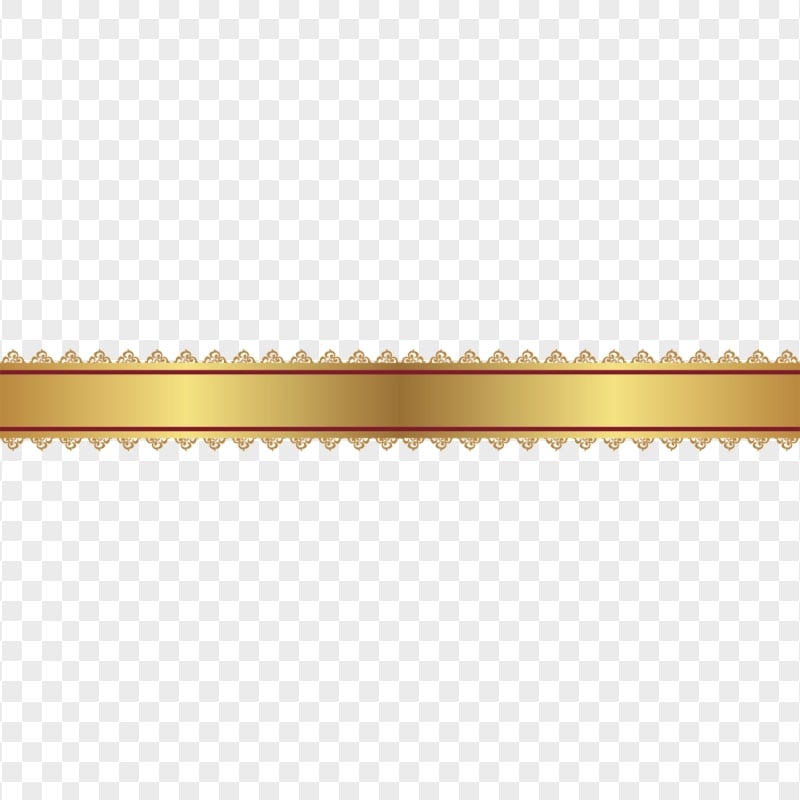 HD Gold Border With Lace Effect Transparent PNG Citypng