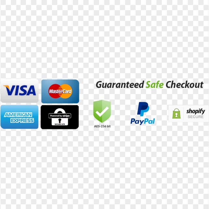 Safe Checkout Payment Icons Badge Shopify