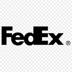 Download FedEx Black Logo PNG