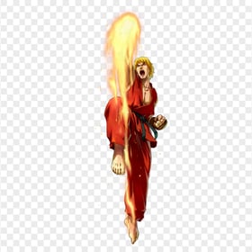 HD Ken Masters Hadouken Street Fighter PNG