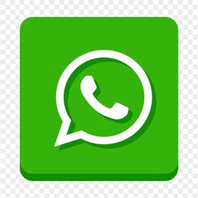 HD Whatsapp Square 3D Illustration Icon PNG