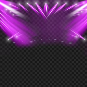 HD Purple Stage Light Spots Effect PNG