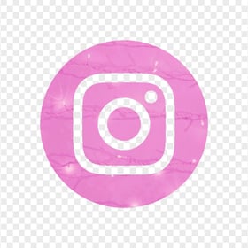 HD Beautiful Circle Pink Aesthetic Instagram IG Logo Icon PNG