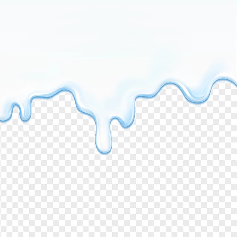 HD Dripping Milk Cream White Liquid PNG | Citypng