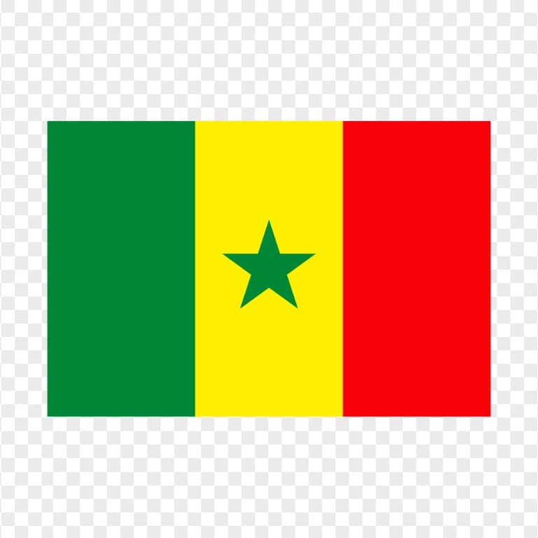 HD Senegal National Flag Transparent PNG