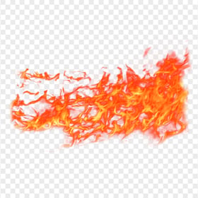 Orange Hot Real Fire Lava