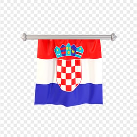 Hanging Croatia Flag Icon PNG