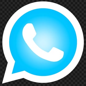 HD Blue Wa Whatsapp Logo Icon PNG