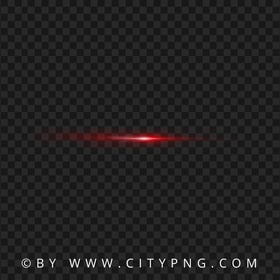 Glare Glowing Light Red Neon Line Effect PNG