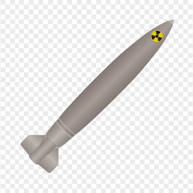 HD Atomic Bomb Rocket PNG