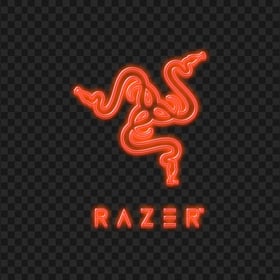 Razer Red Neon Logo FREE PNG