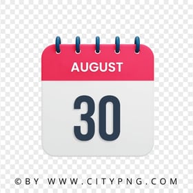 august 30 calendar png PNG & clipart images | Citypng