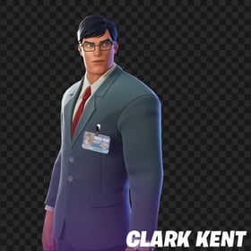 HD Superman Clark Kent Fortnite Character PNG