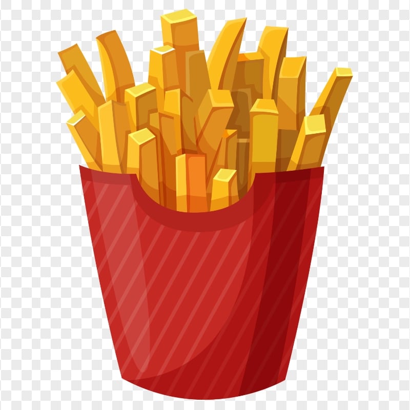 HD Vector McDonald's French Fries PNG
