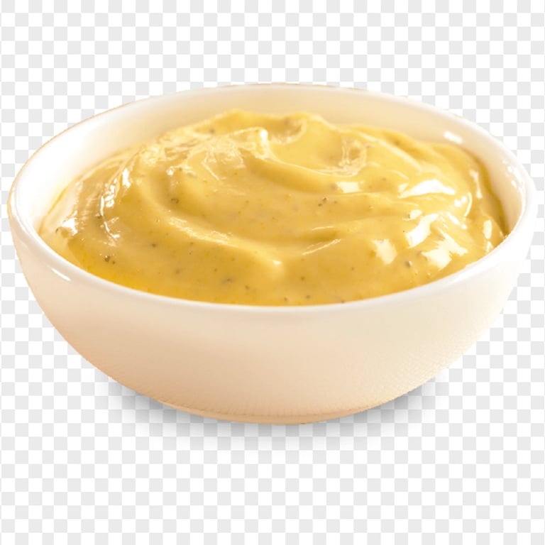 Mustard Sauce Cream HD PNG