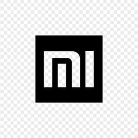 Black Outline Square Mi Xiaomi Symbol Logo Icon