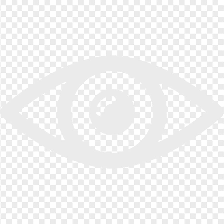 Eye View Watching Gray Icon PNG Image