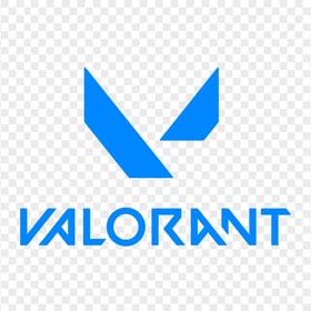 HD Valorant Blue Logo With Symbol PNG