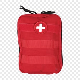 Red Medical Emergency Back Bag First Aid Backpack