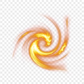 Thumbnail Effect Yellow Fire Sparkle Light Tornado