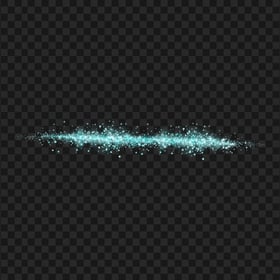 Blue Sparkle Stars Light Line Effect PNG