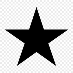 Star Favorite Black Icon Symbol FREE PNG