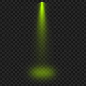 Green Light Spot Spotlight Transparent PNG
