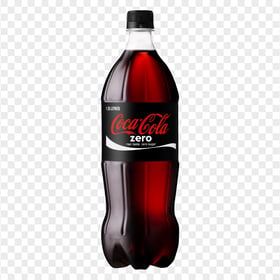 HD Coca Cola Zero Plastic Bottle PNG