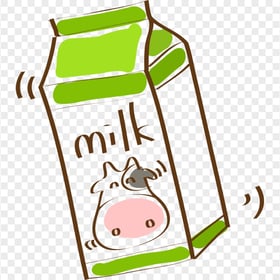 HD Milk Carton Box Clipart Cartoon Transparent PNG