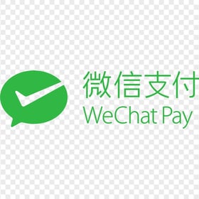 WeChat Pay China Text Logo Icon