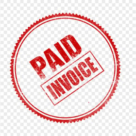 Round Paid Invoice Business Icon Stamp