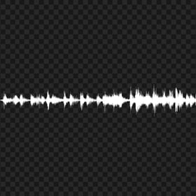Transparent HD White Music Wave Sound Waves Rhythm