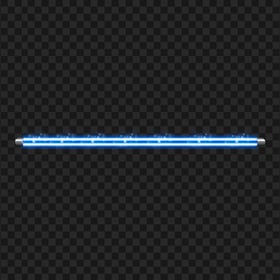 HD Blue Neon Line Light Led PNG