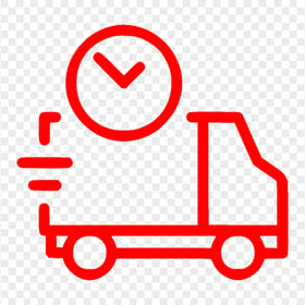 Product Delivery Truck Red Icon Download PNG