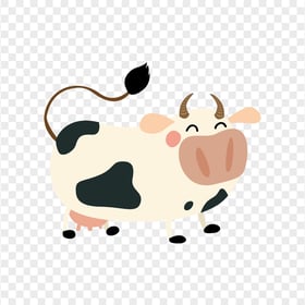 HD Vector Cartoon Cow PNG