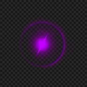 Download Purple Luminous Circle Effect PNG
