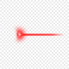 Red Glowing Laser Effect PNG