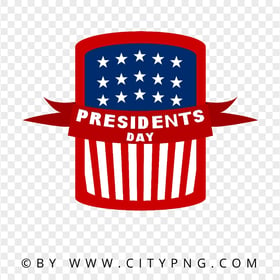 Presidents Day Logo Label Design HD PNG