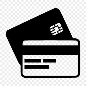 Credit Card Payment Black Icon PNG
