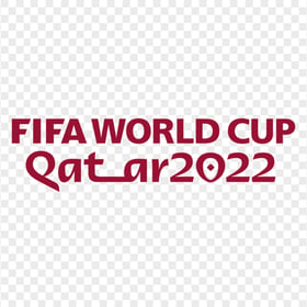 HD Fifa World Cup Qatar 2022 Text Logo PNG