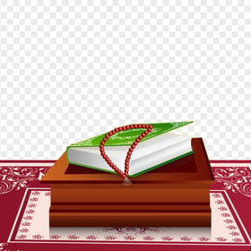 Cartoon Quran Islamic Illustration Ramadan Icon