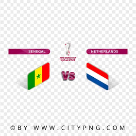 Senegal Vs Netherlands Fifa World Cup 2022 HD PNG