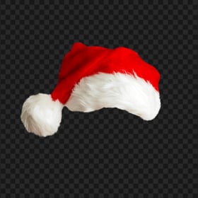 Santa Christmas Red & White Hat FREE PNG