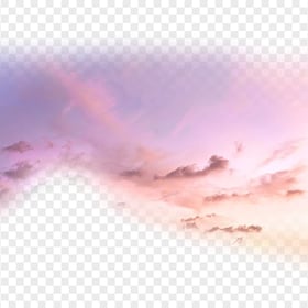 HD Sunset Red Sky Clouds Background PNG