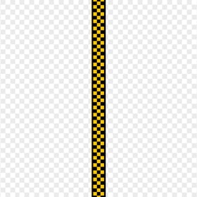 Taxi Cab Pattern Checker Border Image PNG