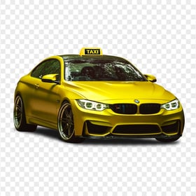 PNG BMW Car As Taxi Cab