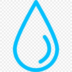 Download Water Drop Blue Icon PNG